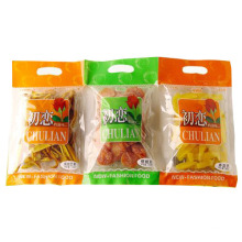 Bolso de OPP / bolso plástico del alimento de bocado / bolso del alimento con la manija
